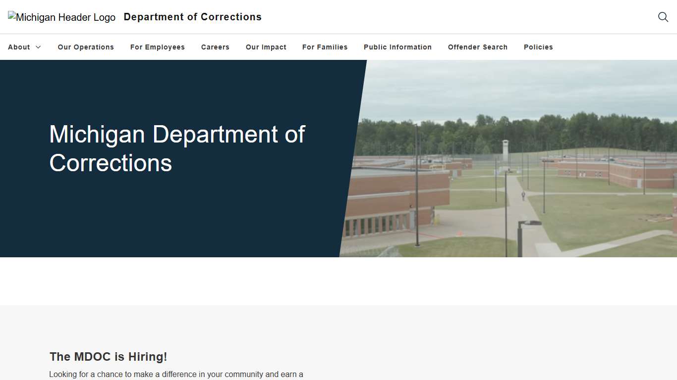 Michigan Department of Corrections